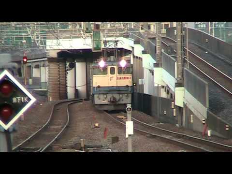 武蔵野貨物　EF210単機　EF65-1000+コキ24連
