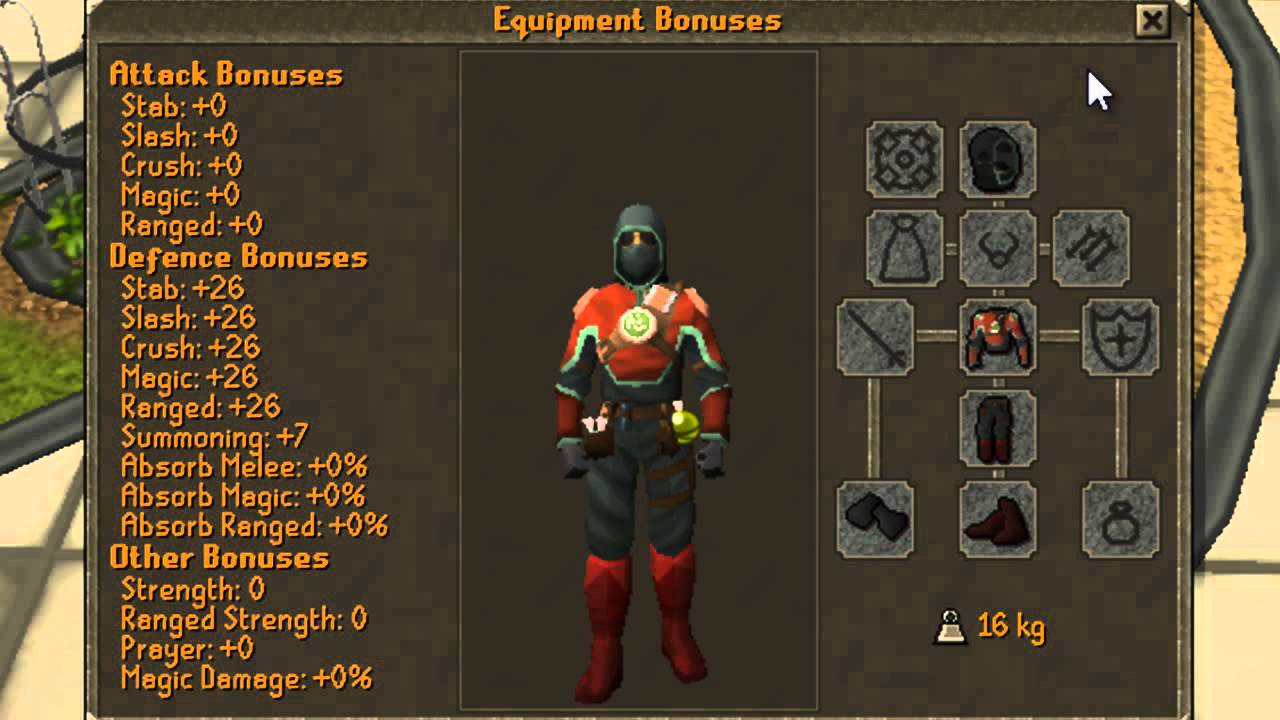 Runescape Full Factory Clothing Set YouTube