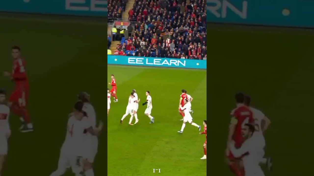 Wales 1-1 Turkiye | Yazici Goal | UEFA EURO Qualifiers