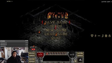 Diablo The Hell 2 v1.0112:  Normal Mage Livestream Horror 3 2/20/20