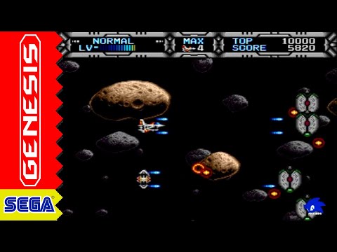 Gaiares (Genesis/Mega Drive) - Longplay