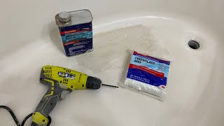 How To Repair A Fibergl Hairline Crack In A Fibergl Bathtub Fibergl Crack Repair