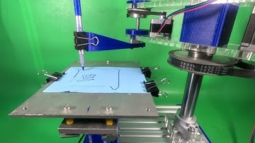 Homemade Scara Robot Arm DIY Robotic Aluminium Pen Craft Plotter Draw Arduino 4