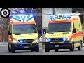 2x RTW Sanitätspolizei Bern auf Einsatzfahrt