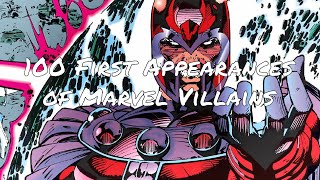 100 Marvel Villains' First Appearances in Chronological Order