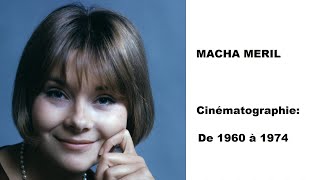 Macha Meril Cinématographie De 1960 À 1974