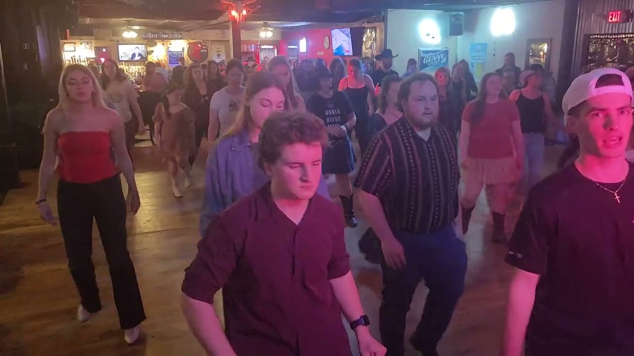 Swangin - line dance demo