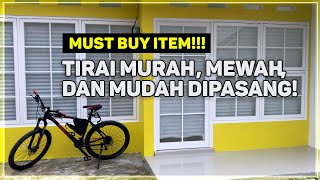 TIRAI (GORDEN) MURAH, MEWAH, dan MUDAH DIPASANG: SCHOTTIS IKEA