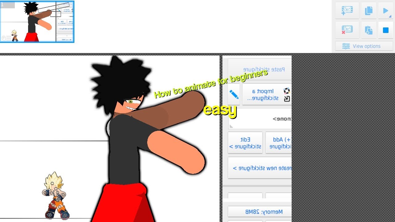 How to animate on sticknodes pro/sticknodes a kick p2