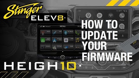 Installing Heigh10 and Elev8 Firmware Updates