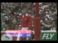 Longest rugby penalty kick ever from 1986