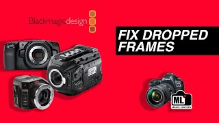 How to Recover and Fix Dropped Frames - RAW CinemaDNG Blackmagic and Magic Lantern