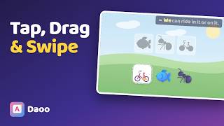 Toddler Tap, Drag & Swipe Game: Big Targets | Daoo screenshot 3