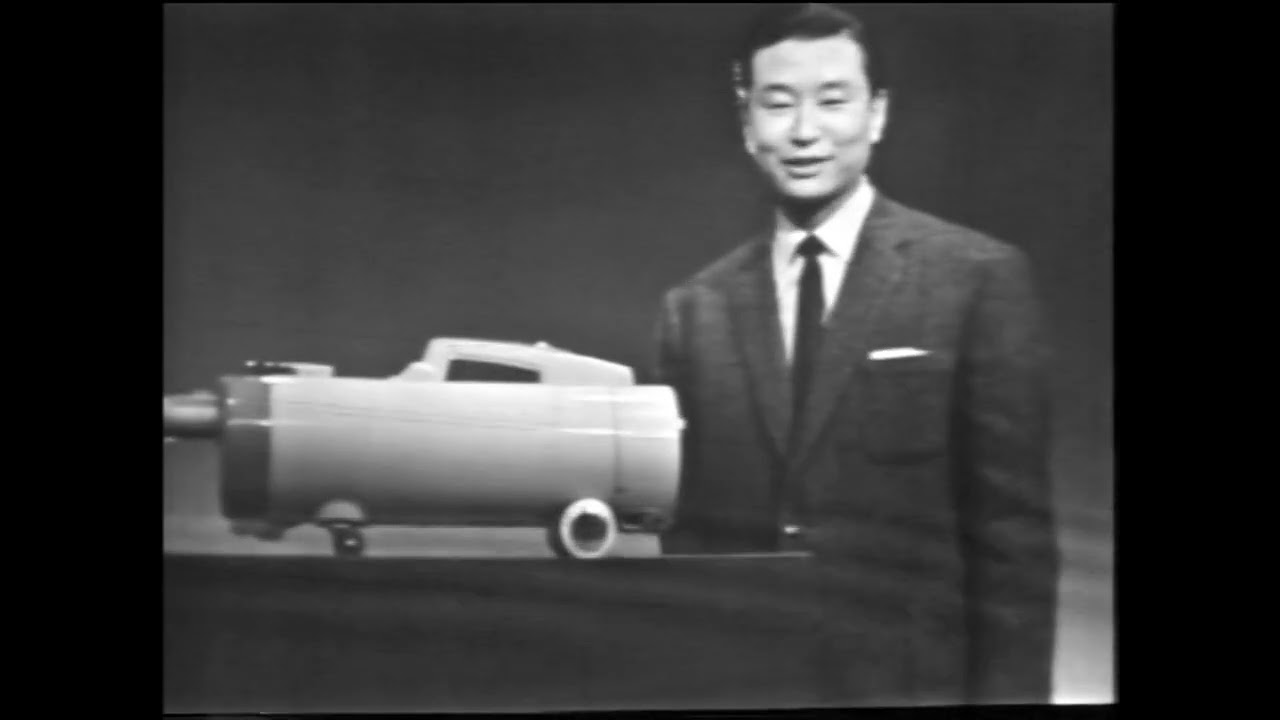 【生CM・1963年】ナショナル掃除機ハイクリーン「モジュラー」