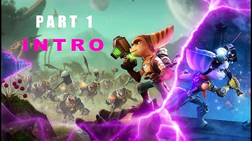 RATCHET AND CLANK RIFT APART PS5 Walkthrough Gameplay Part 1 - INTRO (PlayStation 5)