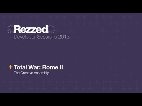 Video: Roma 2: Total War Live Code Demo Bekreftet I Rezzed Utviklerøktplanen