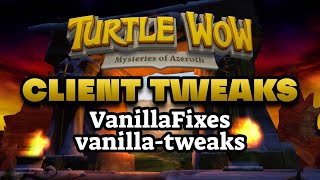 Turtle WoW Client Fixes and Tweaks (May 2023)