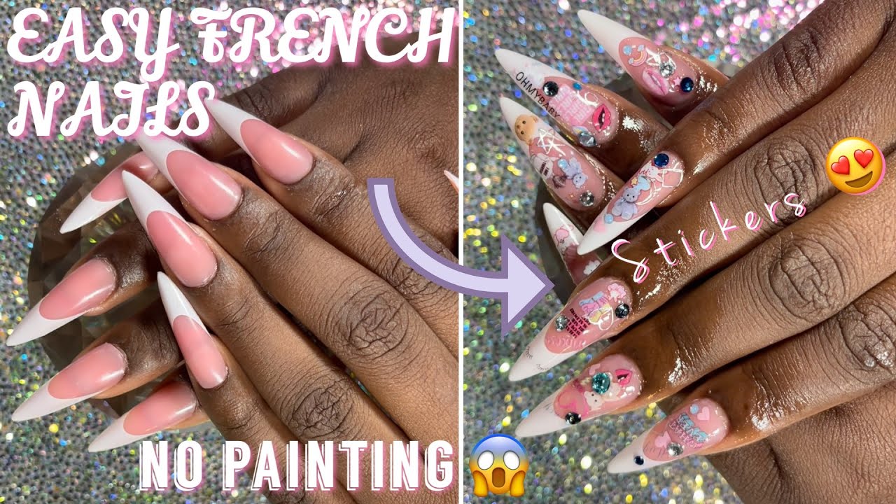 How to Get Perfect French Tips without Painting Enailcouture 123Go