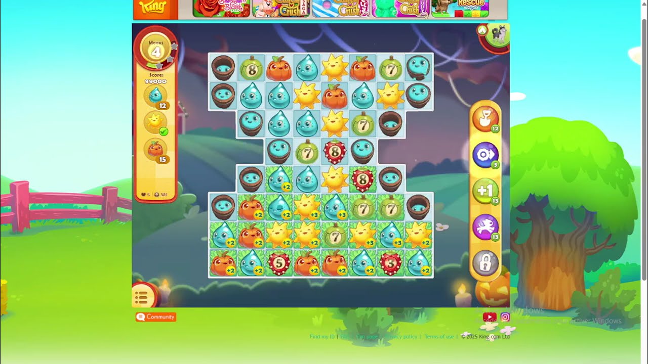 Farm Heroes Saga Gameplay 2025 | Fun Puzzle Adventure & Level Strategy 