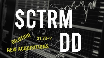 $CTRM stock DD Earnings overview   - Stock overview  (2nd Update)