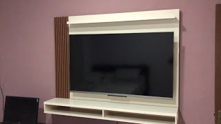 Como instalar smart tv tcl 4k 50 polegadas no painel