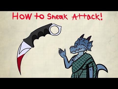 How to Rogue! - Dnd 5e Basic guide to Sneak attack!