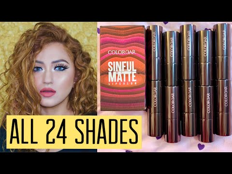 Video: Colorbar Take Me như tôi là Lipcolor - Sinful Orange, Sensuous Red