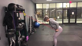Banded lat pullover