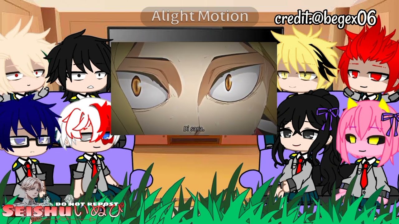 Mha react to Deku as Kenma (Quirkless Deku)