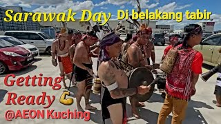 Download Lagu Part 1/2 : Sarawak Day Dayak (Gabungan Orang Asal Sarawak Sabah) celebrates. Persediaan sebelum show MP3