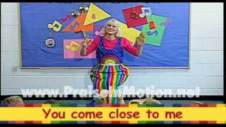 60 When I Praise You
#60 of 72 songs with motions available at http://www.praiseinmotion.net . From DVD, PRAISE IN MOTION, featuring 72 songs with motions for young children. The concept of this song is how God comes close to us when we praise Him. Simple and easy to learn with the lyrics on the screen. Happy children in a preschool classroom led by music teacher, Christina Cook Lee. Also comes on CD. Order with paypal. Kids love it! Download lyrics free at www.PraiseInMotion.net .
Christina Cook Lee is an independent video producer, singer-songwriter, author and teacher. She and her husband Jeff have worked together in this field since she started studying TV and Film in California in 1986, before they were married. Christina realizes that her education in this developing field has never stopped. The information and experience she gained as a student beginning with still photography, film and analog video has taken many turns. She says, Going to school was the tip of the iceberg. She is committed to learning and growing and will not be intimidated or daunted by new technology. It is Christinas desire to produce meaningful projects that will go where she cannot go to communicate her faith in Christ. Christina produced the Praise In Motion Music collection and chose the songs for the project based on experience she gained in the classroom for 15 years as a Preschool Music Teacher. By creating a diverse collection of material sharing many different peoples messages, music and gifts...she hopes her efforts bless the ministries and individuals she features and that their passion will in turn bless the viewers and lead them to (or expand their) faith in God. 60 When I Praise You