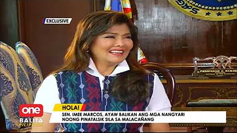 Exclusive: Sen. Imee Marcos, nakipag-chikahan kay MJ Marfori