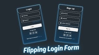 Flipping Login Form in HTML CSS JS by CODRAWGRAPHIC 429 views 3 months ago 19 minutes