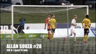 Allan Souza scores on his debut for SJK - Veikkausliiga 10.9.2015