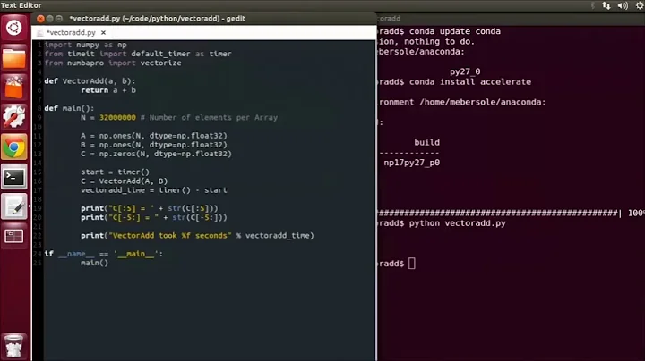 CUDACast #10a - Your First CUDA Python Program