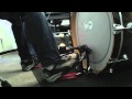 Bass Drum Technique lesson 1 The Toe Stroke