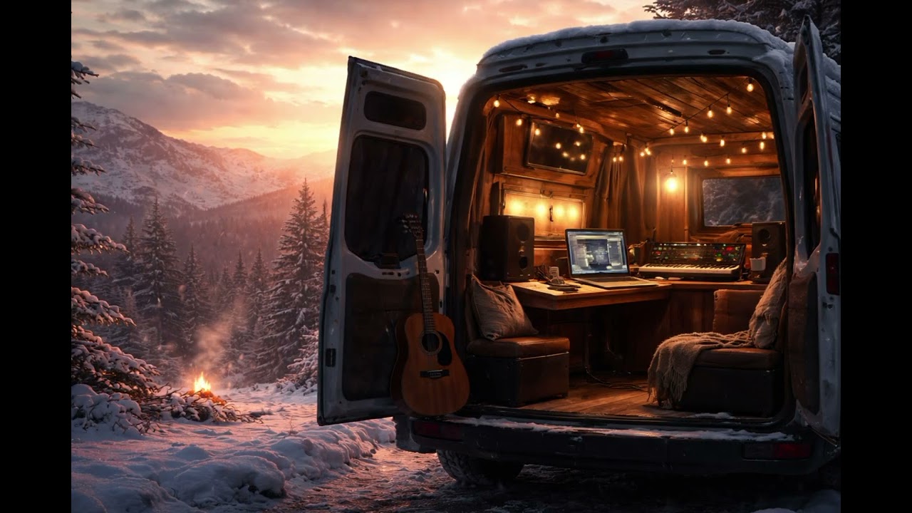 Cozy Winter Deep House – Nomadic Deep Sound for Travel & Study | FreeStar Movement
