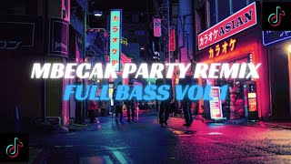 NDS-MIXTAPE MBECAK PARTY REMIX FULL BASS TERBARU 2024 VOL 1