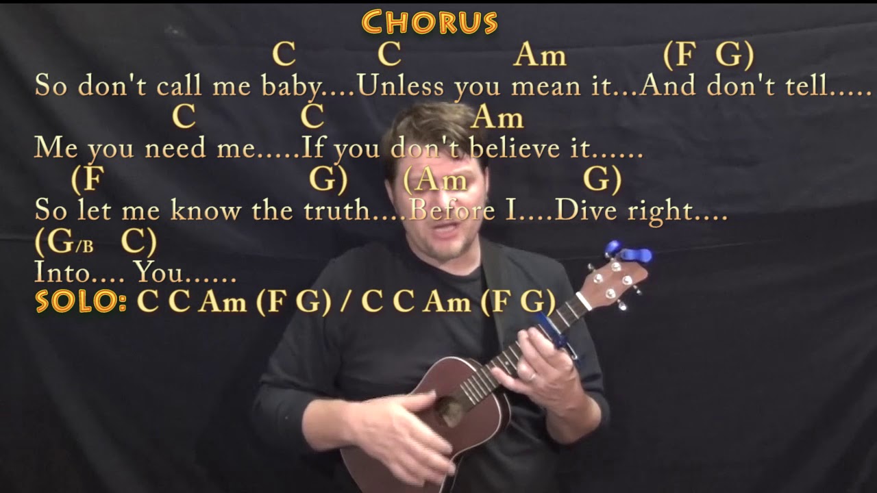 Dive (Ed Sheeran) Ukulele Cover Lesson with Chords/Lyrics Capo 4th YouTube