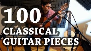 Video thumbnail of "History of the Classical Guitar in 16 minutes with 100 Pieces"