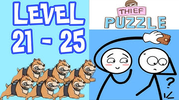 Thief Puzzle Level 21 22 23 24 25 Android Gameplay Walkthrough