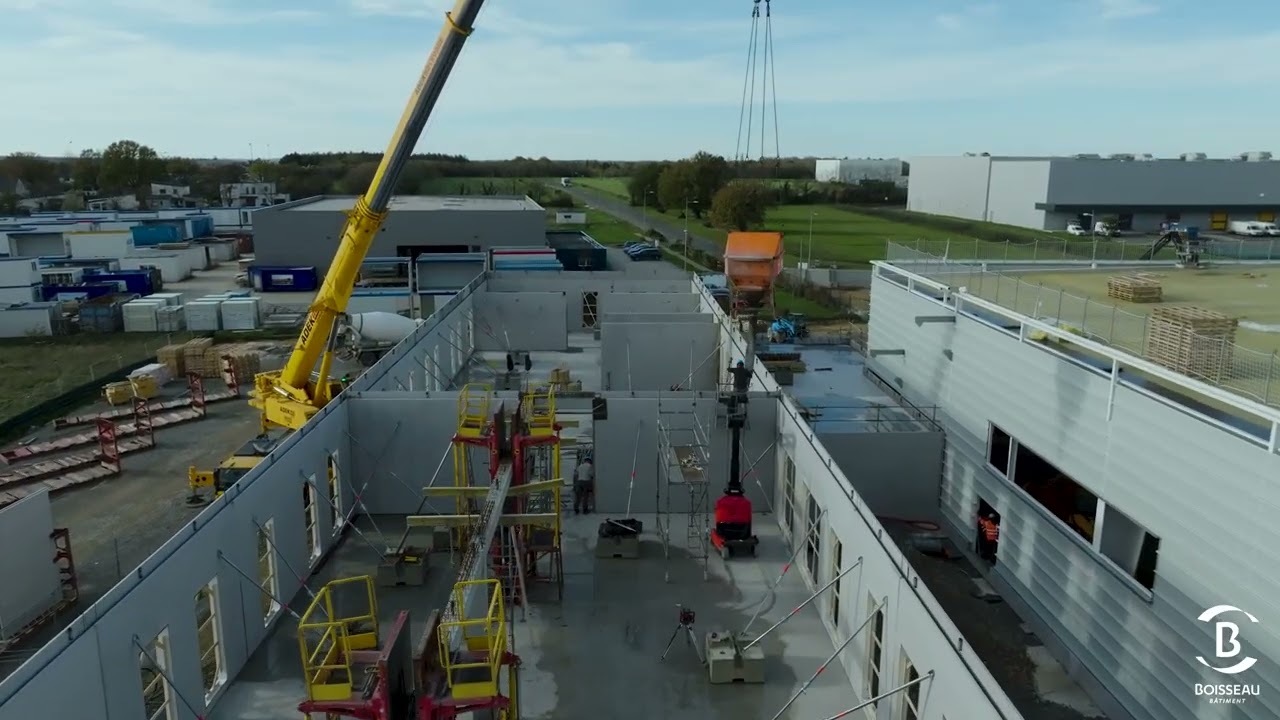 Immersion chantier : Construction du futur site industriel PACK’R (49)