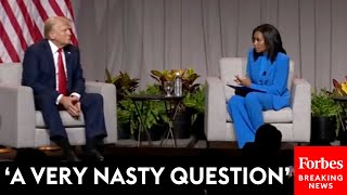 BREAKING NEWS: Trump Directly Attacks Moderator At Start Of Q & A At Black Journalists Event