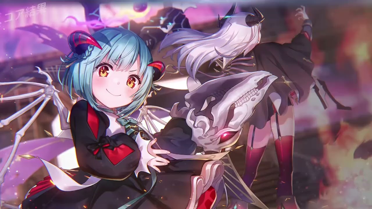 【ヘブバン】スコアタ#91ネザーデンドロン 難易度31-35(1週目・貫通パ・B) 114.1万【無凸SS6体】【ヘブンバーンズレッド】