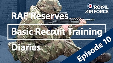 RAF Basic Recruit Training Course Diaries 10: Heading to the Live-Firing Range #armedforces
