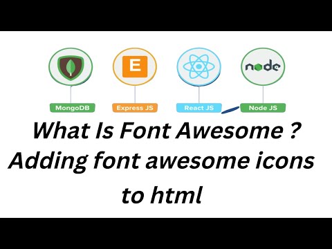 What Is Font Awesome? | Adding font awesome icons to html