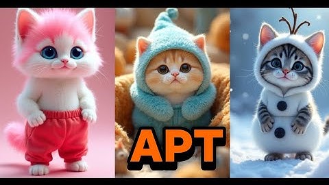 Cute Cats Singing APT #apt #rose #brunomars #cute #cat #cutecat 