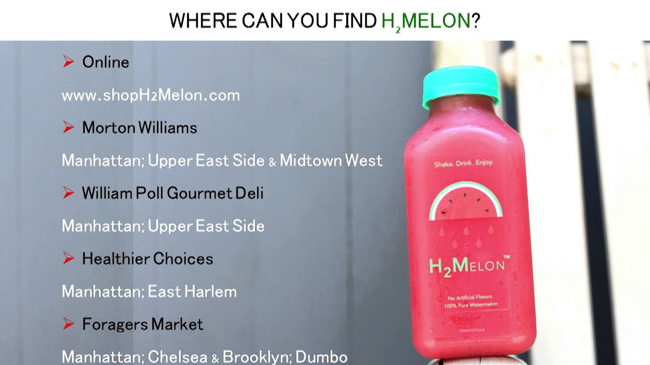 BevNET Live Summer 2015: H2Melon - New Beverage Showdown 9 Finals