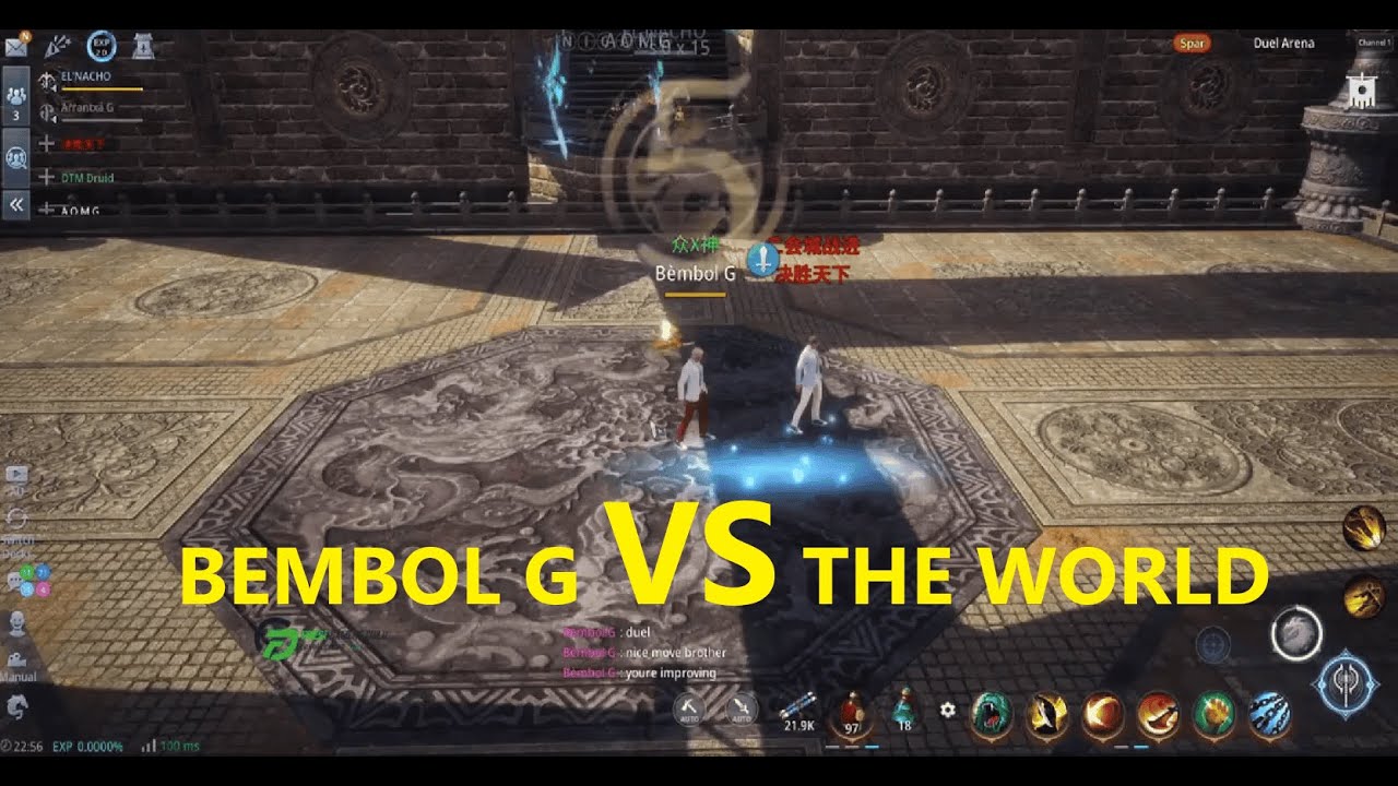 MIR4 Bembol G 323k vs The world 355k ps at DUEL ARENA!!