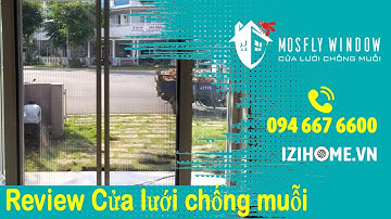 Cửa chống muỗi izihome Hướng dẫn sử dụng - Review - Hotline: 0946 676 600